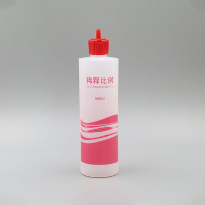 PP Plastic White Turret Spout Dispensing Caps 24mm 28mm Spout Cap