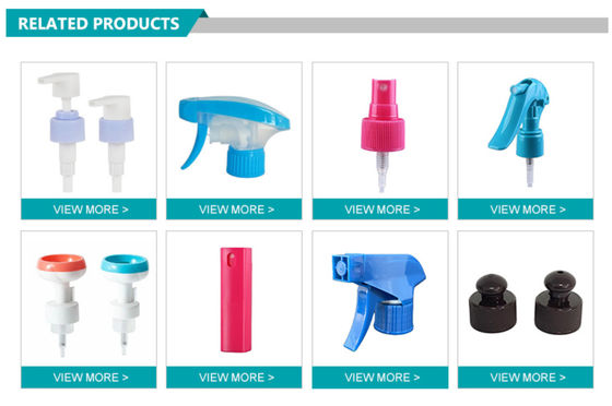 PP Plastic White Turret Spout Dispensing Caps 24mm 28mm Spout Cap