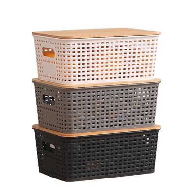 Bamboo Lid Molded Plastic Storage Container Models With Innovative Mould Design