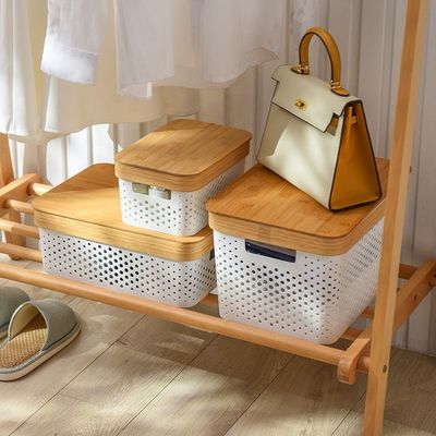 Bamboo Lid Molded Plastic Storage Container Models With Innovative Mould Design