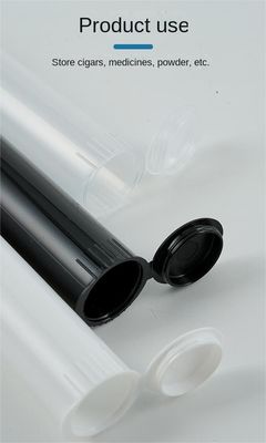 Multifunctional Custom Color Waterproof Plastic Pre Roll Tube With Squeeze Pop Top Caps No Reviews Yet