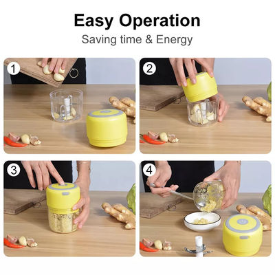Kitchen Food Chopper Electric Mini USB Charging Vegetable Food Processor