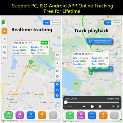 Power cut off Remotely GPS beidou Tracker Free app Portable Mini Vehicle Motorcycle Car 4G GPS Tracking Device for Truck
