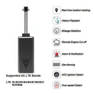 Power cut off Remotely GPS beidou Tracker Free app Portable Mini Vehicle Motorcycle Car 4G GPS Tracking Device for Truck