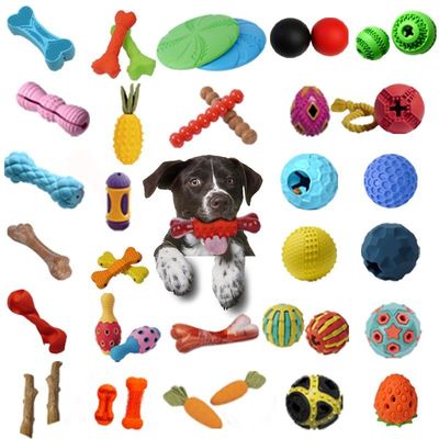 Manufacturer wholesale orange green blue chew dog tpr toys
