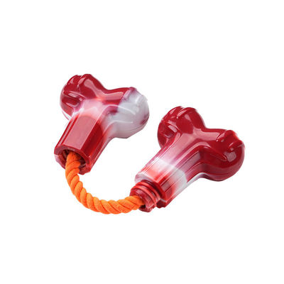 Manufacturer wholesale orange green blue chew dog tpr toys
