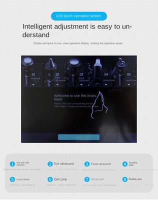 Skin Management Comprehensive Instrument Large Bubble Beauty Instrument Small Bubble Oxygen Injection Instrument Beauty